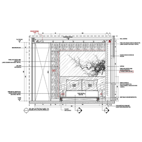 Suite master bedroom design