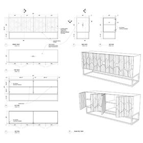 Furniture CAD design