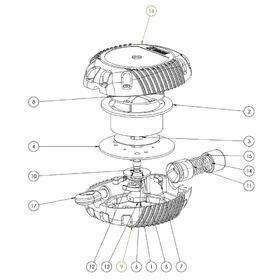 Casing assembly CAD drawing