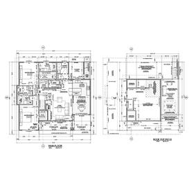 Residential CAD drawing
