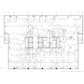 HVAC layout CAD design