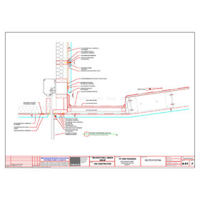 Building envelope shop drawings PDF to DWG