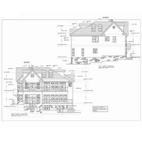 House elevation drawings