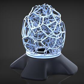 3D printing lampshade 