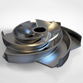 Reverse engineering impeller