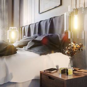 Bedroom lighting design