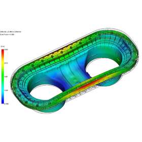 Moldflow analysis