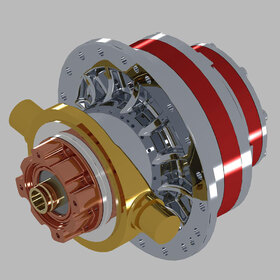 Mobile concrete mixer