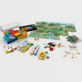 Interactive English learning materials