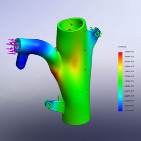 Pipe FEA analysis