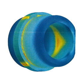 Steering wheel nut safety FEA