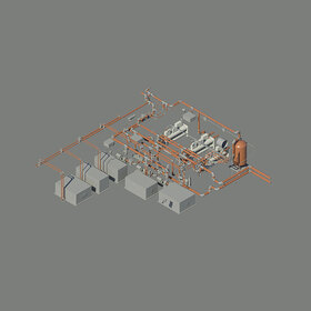 HVAC duct shop drawing