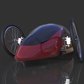 Shell Eco-marathon prototype vehicle
