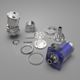 Bent axis hydraulic motor parts