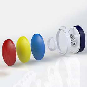 Customizable 3D-printed headphones