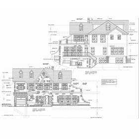 House exterior architectural detailing