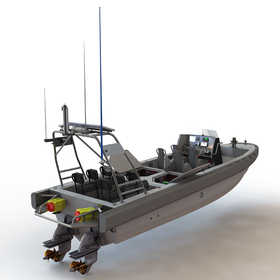 Boat design and rendering