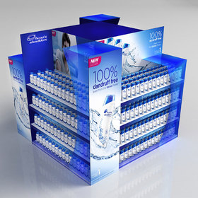 Shampoo display design