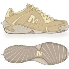 Sneaker tech pack drawings