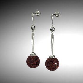 3D Jewelry Rendering Earrings