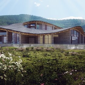 Commercial landscape rendering