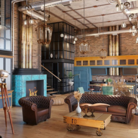 Industrial / vintage loft