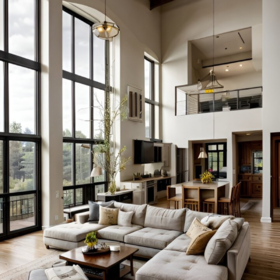 Lively home interior