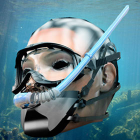 Adaptive snorkel & mouthpiece