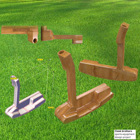 Sports putter concept design