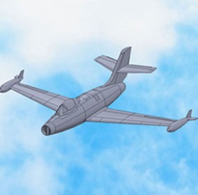 War plane for board game