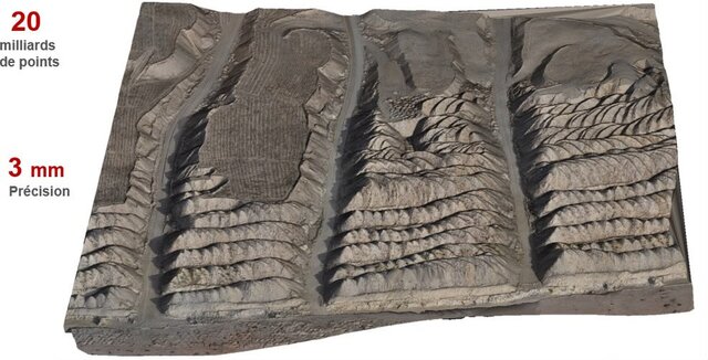 Drone mapping: orthomosaic, DTM, contours and stockpile volumes – image 2 of 5