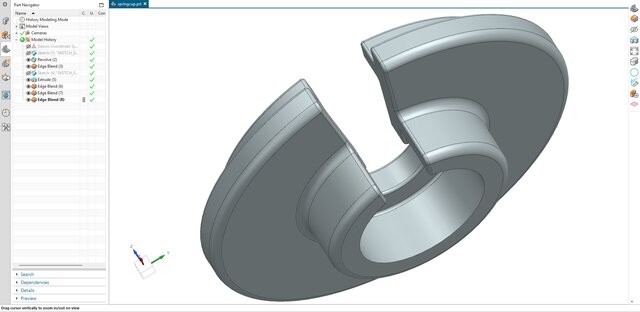15. Slotted Coil Spring Retainer (Spring Cup)