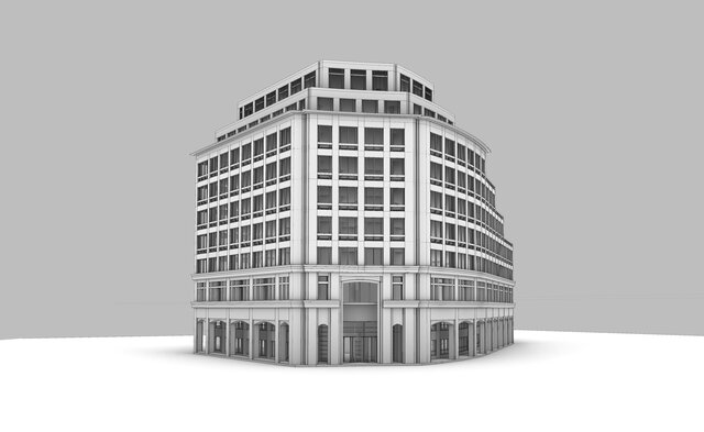 3D model of Livingstone- Canary Wharf, London, UK