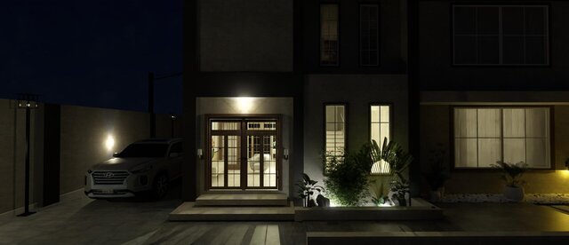 3D model of Residential rendering