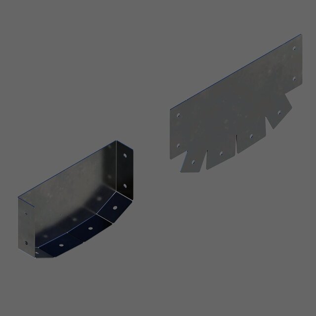 3D model of Modular Sheet Metal System — DFM, CNC Cutting & Precision Bending