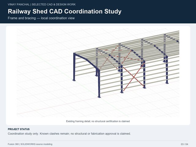 Railway Shed CAD Coordination Study – image 2 of 4