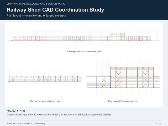 Railway Shed CAD Coordination Study – image 4 of 4