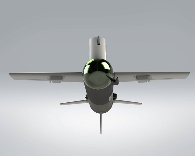 3D model of UAV / Aerospace Platform – Mechanical Design