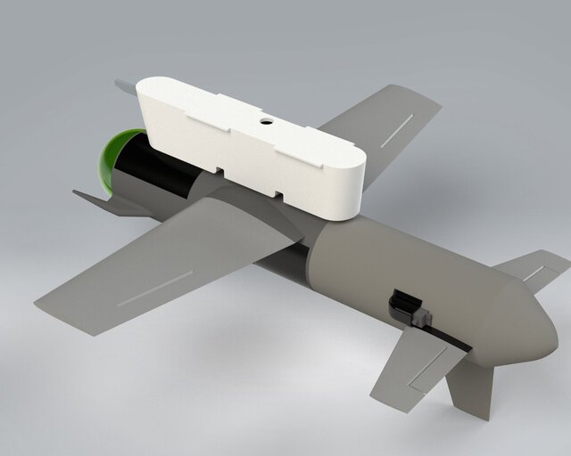 3D model of UAV / Aerospace Platform – Mechanical Design