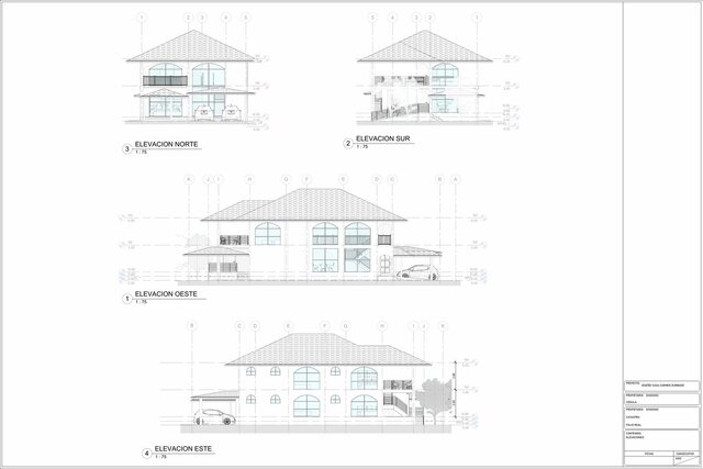 Single-Family Home Construction Drawing Set – image 4 of 24