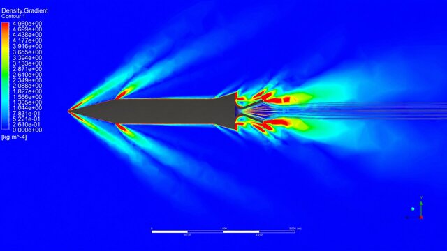 Supersonic CFD Analysis – Multi-Species Air/Hydrogen Propulsion