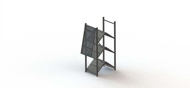 3D model of Sheet Metal Cabinet & Enclosure Design