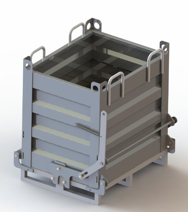 3D model of Sheet Metal Cabinet & Enclosure Design