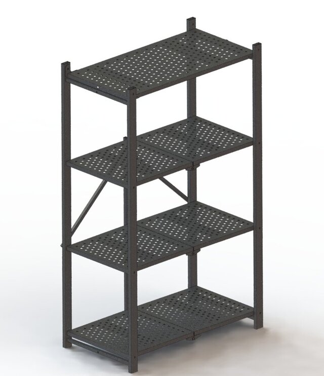 3D model of Sheet Metal Cabinet & Enclosure Design