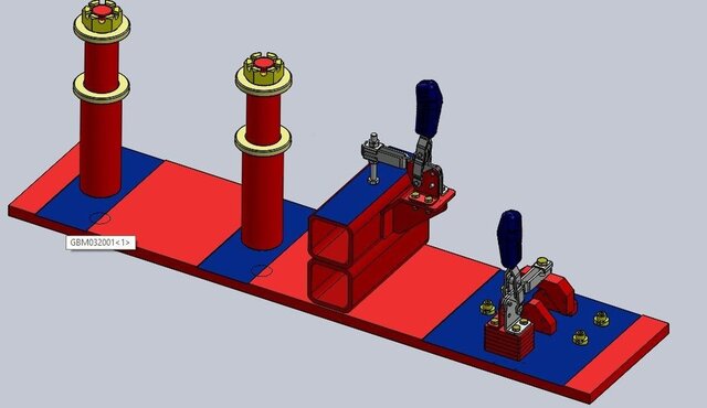 3D model of TESTE LINHA DE PLANTIO E GABARITOS