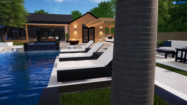 3D model of Geeley House 1st Proposal
