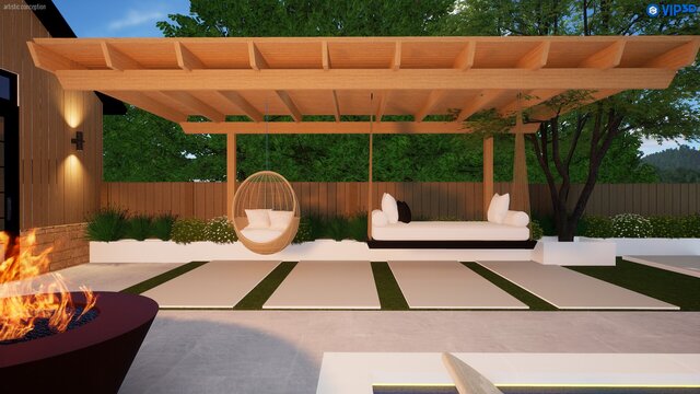 3D model of Geeley House 1st Proposal