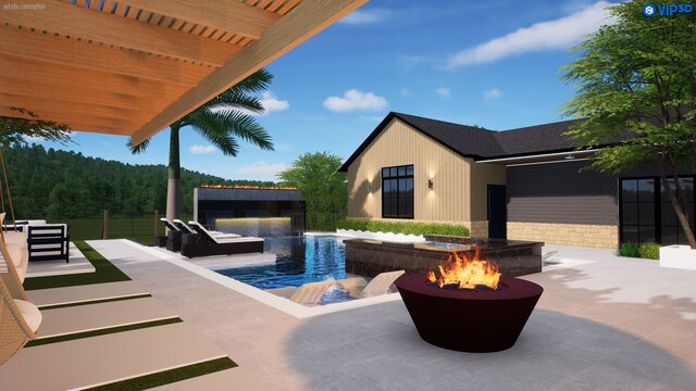 3D model of Geeley House 1st Proposal