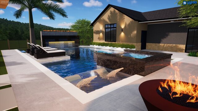 3D model of Geeley House 1st Proposal