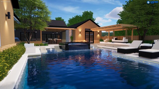 3D model of Geeley House 1st Proposal